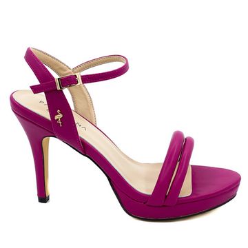 Босоножки Pacomena цвета фуксия кожаные - фото 1, 6991 PAC FUXIA