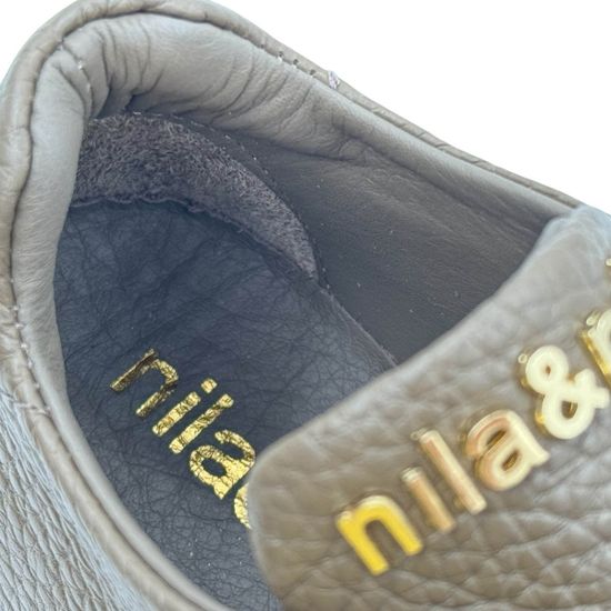 Полуботинки NILA&amp;NILA бежевые кожа/замша &quot;леопард&quot; - фото 8, NO9006 NIL BEIGE