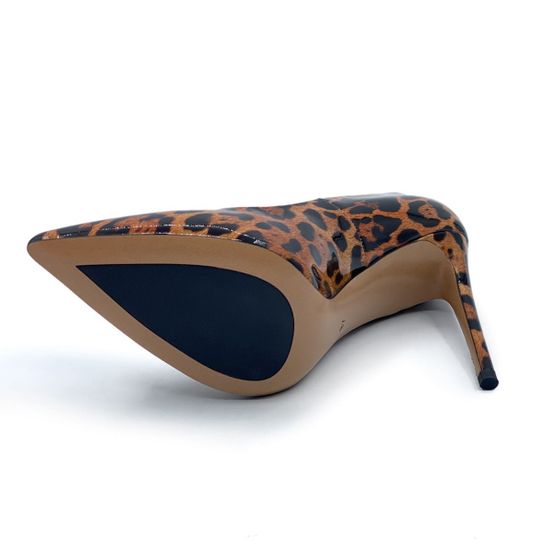 Туфли CVCOVER лакированные с принтом леопард - фото 4, X8301-11-PBW1 COV LEO