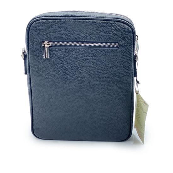 Сумка-мессенджер Renato Angi мужская черная кожаная - фото 3, 