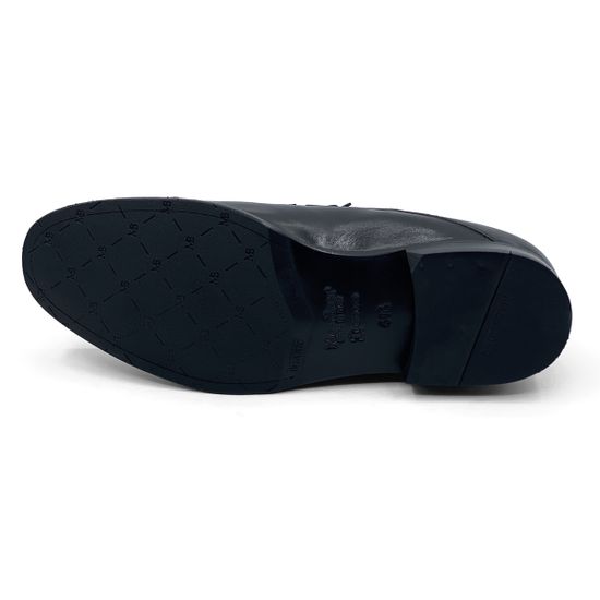 Туфли Дерби Mario Bruni кожаные черные - фото 4, 64455 MB