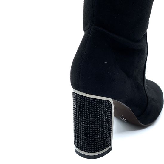 Ботфорты Gianni Renzi черные - фото 6, RA1252A GR