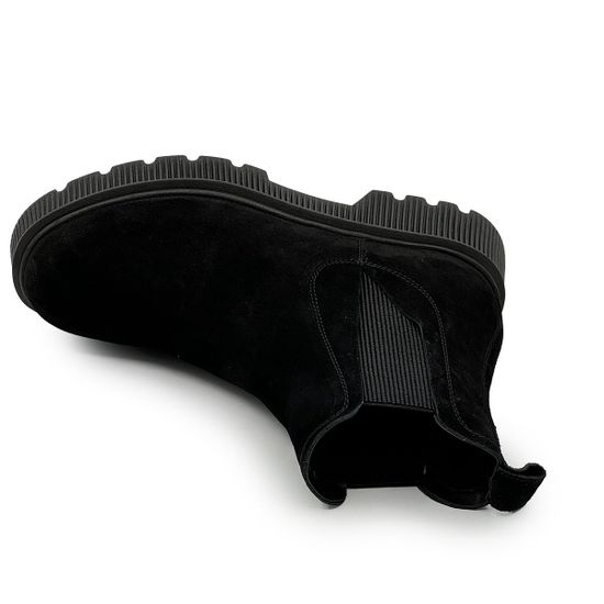 Ботинки челси CV COVER черные замшевые на меху - фото 5, 365637-2 COV