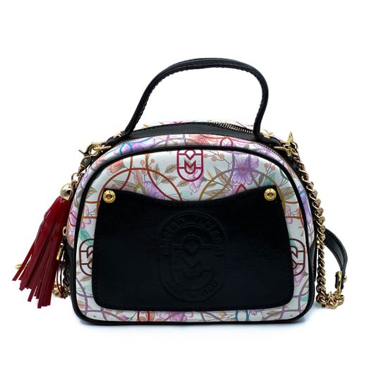 Сумка Marino Orlandi мультиколор кожаная - фото 1, 