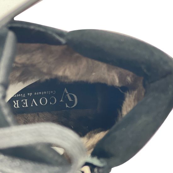 Ботинки CVCover черные замша/кожа на меху - фото 7, 26101-2 COV