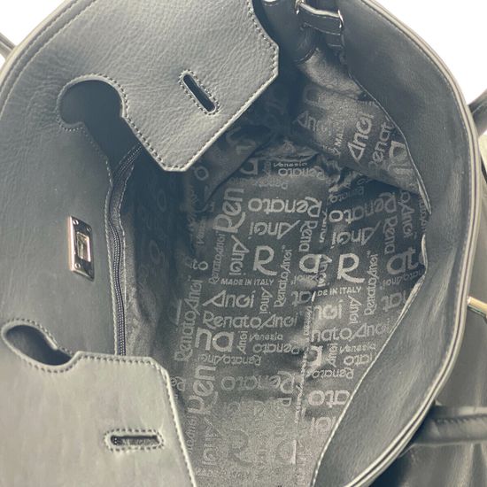 Сумка Дорожная Renato Angi черная кожаная - фото 5, 3008381 RA NERO