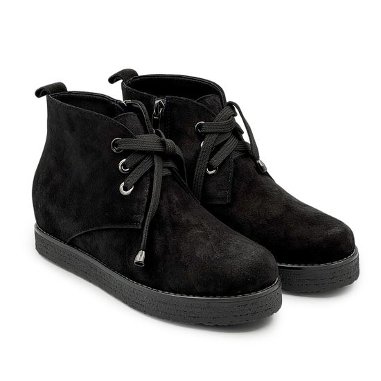 Ботинки CV COVER черные замшевые на меху - фото 8, 20250-3 COV NERO