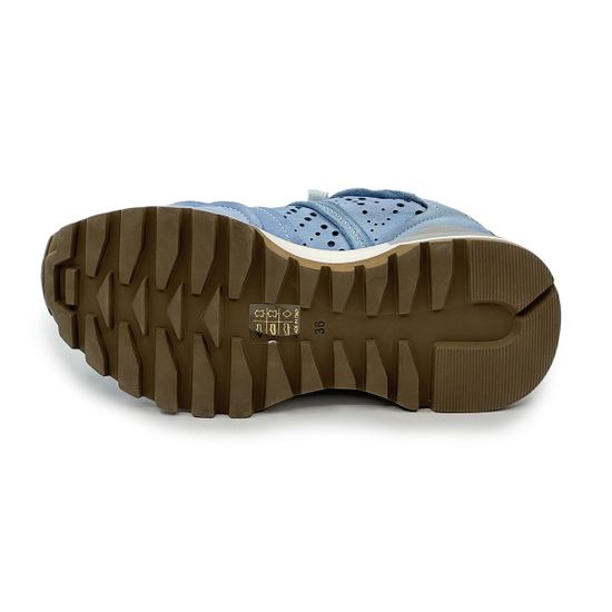 Кроссовки FRUIT голубые кожаные - фото 4, 9085 FR