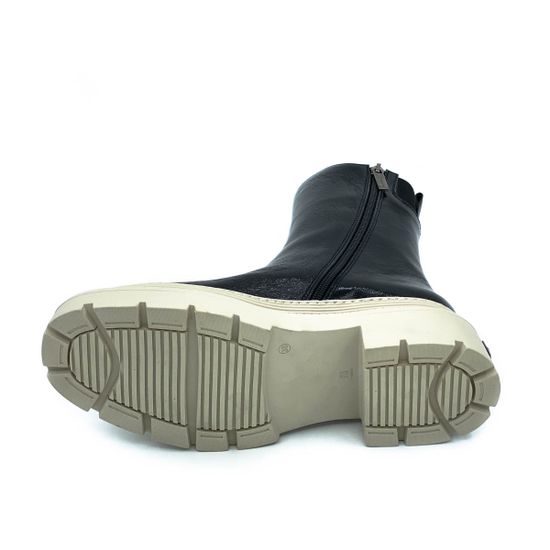 Ботинки Ilasio Renzoni черные наплак демисезонные - фото 4, 3738 IR