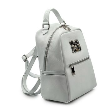 Рюкзак Renato Angi черный кожаный - фото 2, 3554801 RA BIANCO