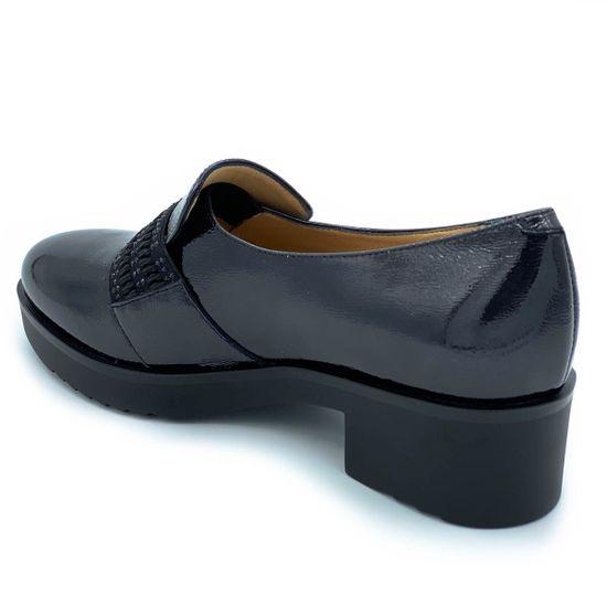 Полуботинки Donna Soft серые наплак демисезонные - фото 3, 