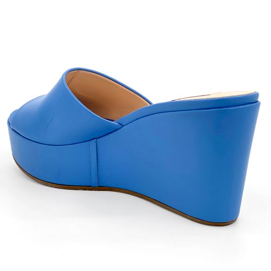 Сабо Tiffi синие кожаные - фото 3, 405/Z60 TI BLU