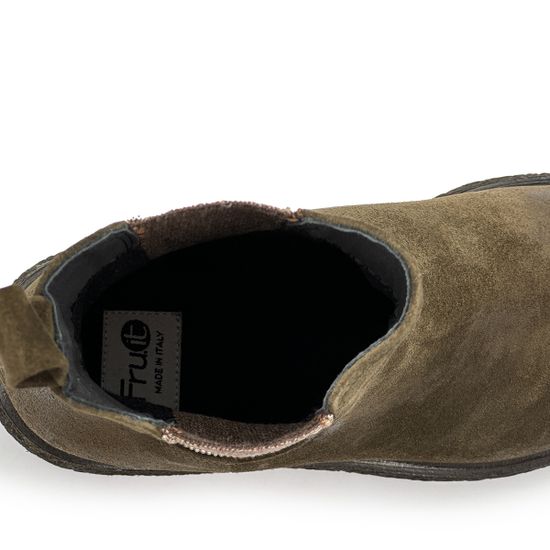 Ботинки челси FRU.IT зеленые замшевые на байке - фото 7, 8933L FR VERDE