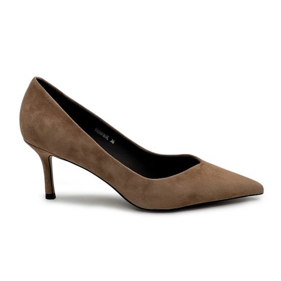 Туфли TUFFONI бежевые замшевые - фото 1, 1026016VL TUF BEIGE