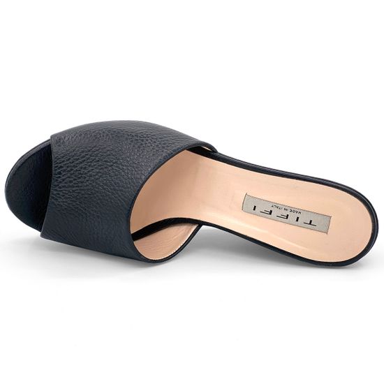 Сабо Tiffi черные кожаные - фото 5, 405/Z60 TI