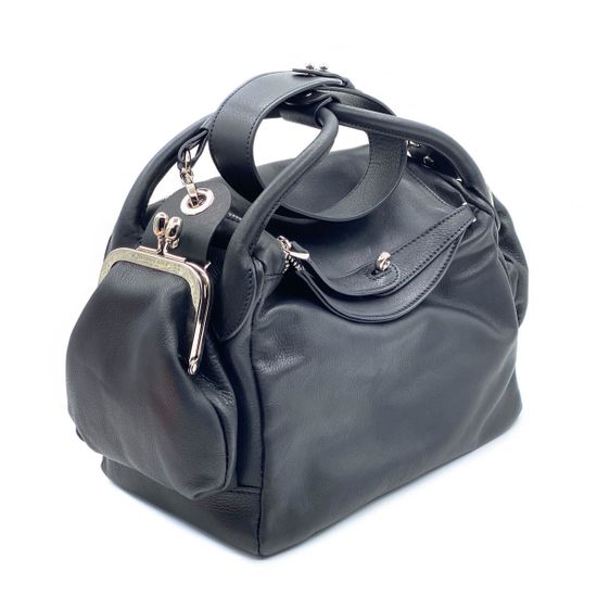 Сумка Renato Angi черная кожаная - фото 2, 2607481 RA NERO