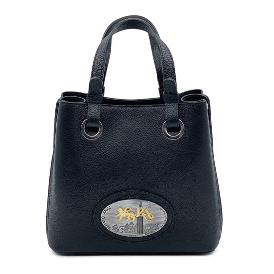 Сумка Renato Angi черная кожаная - фото 1, 