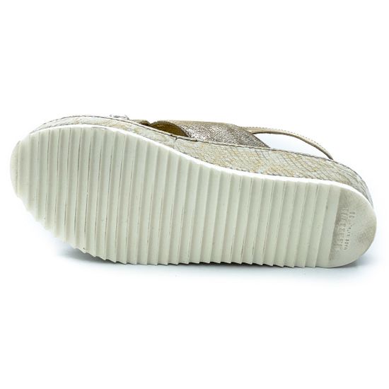 Босоножки Marzetti золотые - фото 4, 