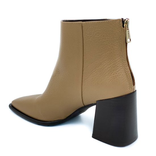 Ботильоны Tiffi бежевые кожаные демисезонные - фото 3, Q539/70C TI BEIGE