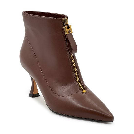 Ботильоны TUFFONI коричневые кожаные демисезонные - фото 2, 1422009LL TUF MORO