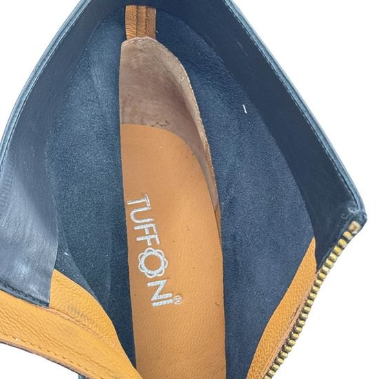 Ботильоны TUFFONI черные кожаные демисезонные - фото 7, 1422009LL TUF NERO