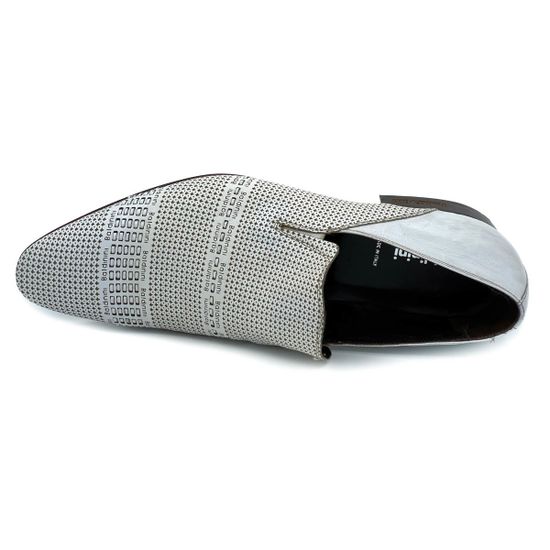 Туфли Baldinini белые кожаные - фото 4, 