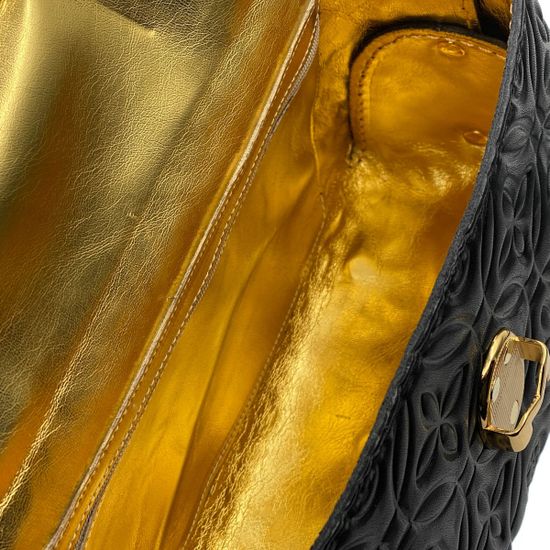 Сумка Marino Orlandi черная кожаная - фото 5, 