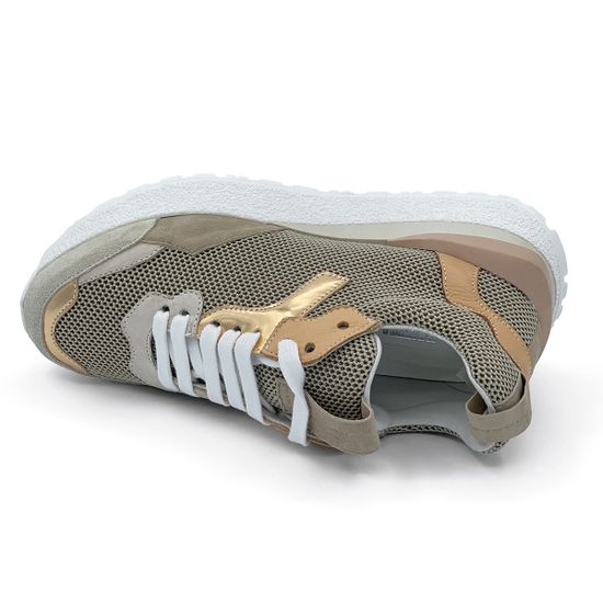 Кроссовки MIMMU серые замша-текстиль N6 - фото 5, F937K5 MIM N6