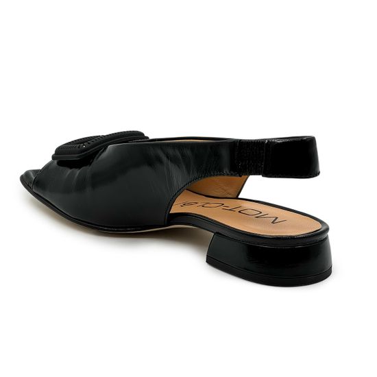 Босоножки MOT-CLE черные лакированные - фото 3, MOT3200P MOT NERO