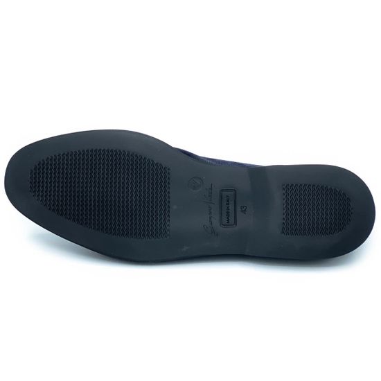 Лоферы Giampieronicola синие замшевые - фото 4, 