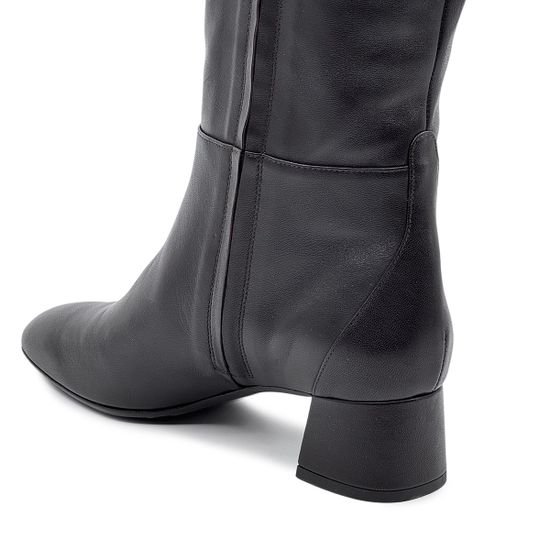 Сапоги Giorgio Brato Zamponi темно-коричневые кожаные демисезонные - фото 4, 8396 GB