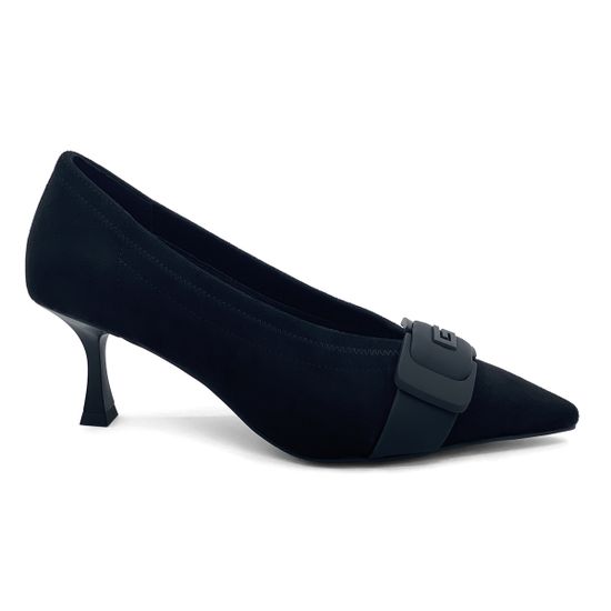 Туфли TUFFONI текстильные черные - фото 1, 