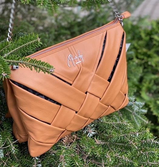 Сумка Renato Angi рыжая кожаная плетеная - фото 11, 2703581 RA MORO