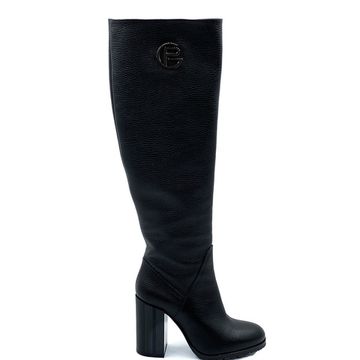 Сапоги Giorgio Piergentili кожа черная байка - фото 1, 394 GP NAPPA