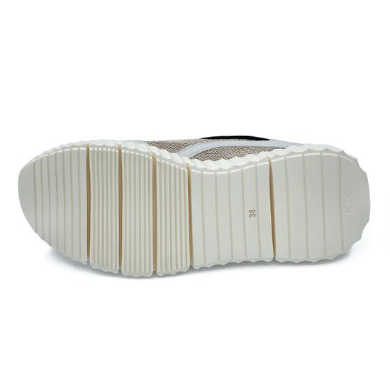 Кроссовки MOTCLE белые кожаные с перфорацией - фото 4, MOT2351 MOT