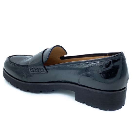 Лоферы Donna Soft черные наплак - фото 3, 