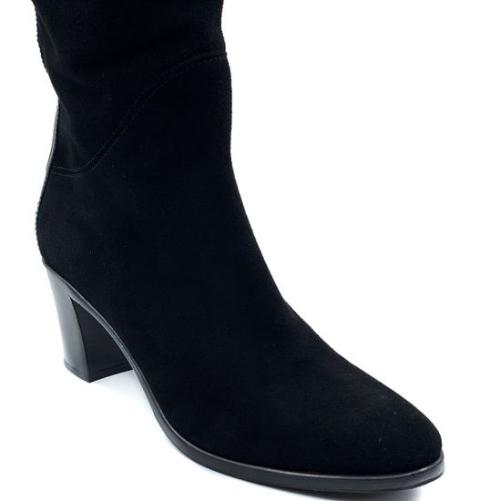 Сапоги Le Pepe черные замшевые демисезонные - фото 5, A322944 PEP