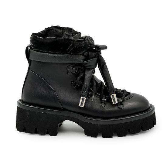 Ботинки NILA&amp;NILA черные кожаные демисезонные - фото 1, NO6476 NIL NERO