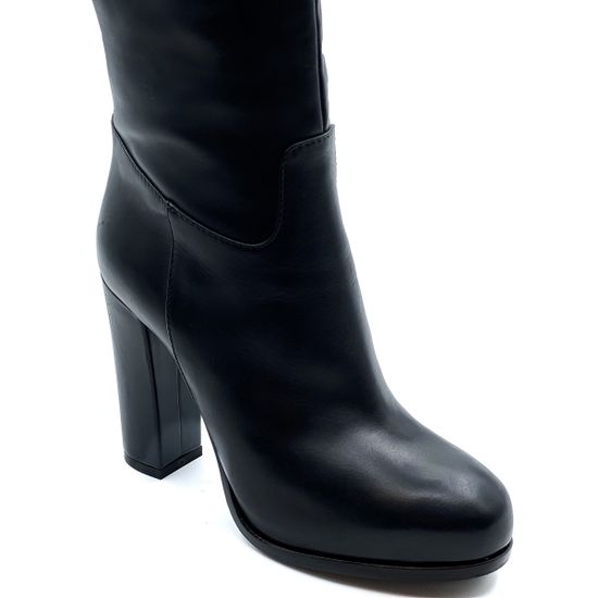 Сапоги Renzi синие кожаные демисезонные - фото 6, 495507C RZ