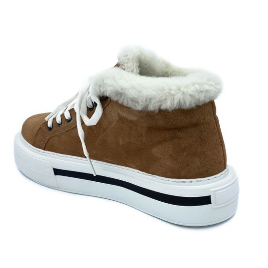 3622001VF TUF Ботинки мех замша коричневая - фото 3, 3622001VF TUF MORO