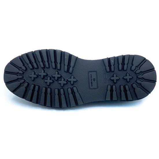 Ботинки Giampieronicola черные кожаные демисезонные - фото 4, D41114 GPN NERO