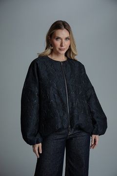 Бомбер Tuffoni черный - фото 2, 7726001 TUF NERO