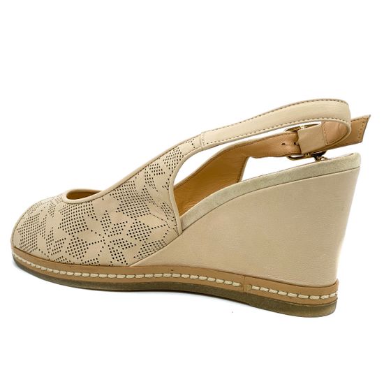 Босоножки Giorgio Piergentili бежевые - фото 3, 