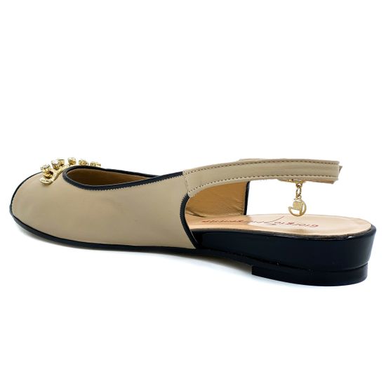 Босоножки Giorgio Piergentili бежевые - фото 3, 