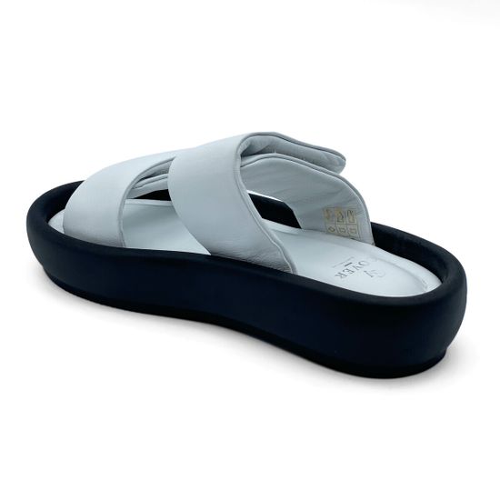 Сабо CV Cover белые кожаные - фото 3, 156 COV BIANCO