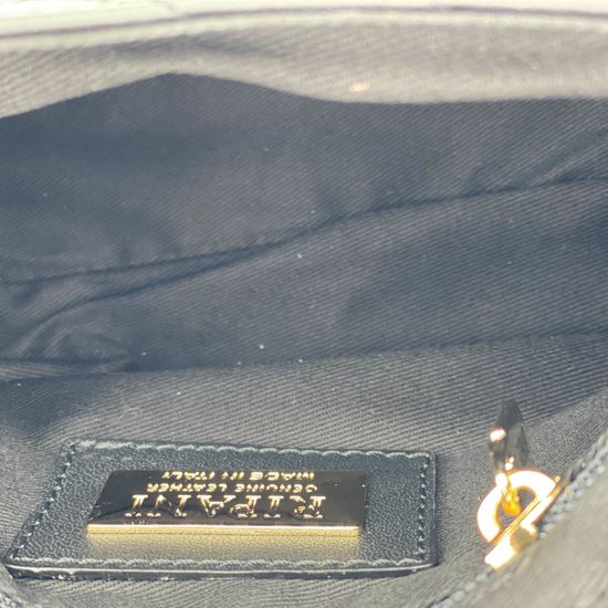 Клатч Ripani черный кожаный - фото 5, 