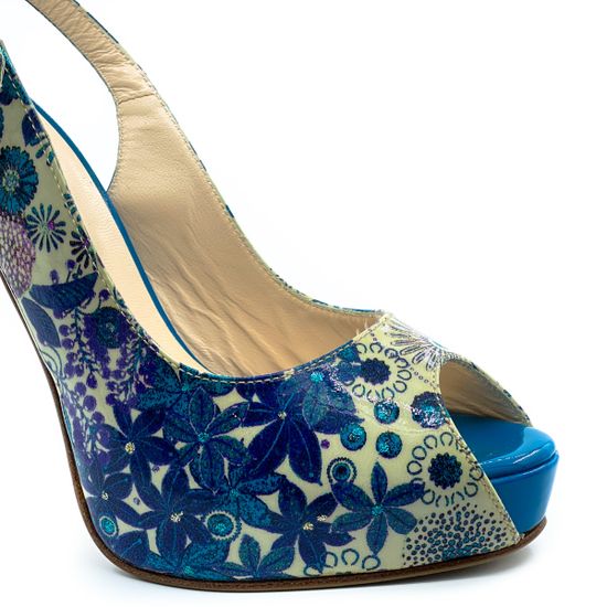 Босоножки Rosso Nero - фото 6, 3498 RN BLU LAK