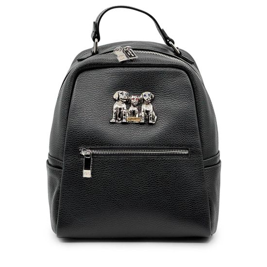 Рюкзак Renato Angi черный кожаный - фото 1, 3554801 RA NERO