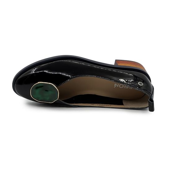 Туфли TUFFONI черные лакированные - фото 5, 2425006PL TUF LAK