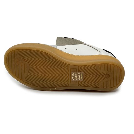 Кеды MIMMU серые/белые замша/кожа демисезонные - фото 4, M079M7 MIM